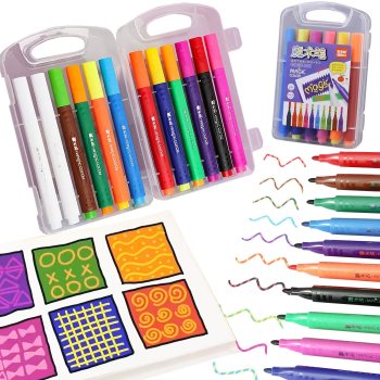 Magic Markers Color Changing Pens for Kids Drawing Set, 12 Pack