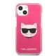 Apple iPhone 13 mini 5.4\'\' Karl Lagerfeld Choupette Head Case Cover, Fuchsia