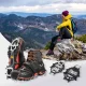 MOUNTAIN GOAT Hiking Boot Ice Cleats L (41-43), Black