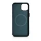 iCarer Oil Wax Genuine Leather Case for iPhone 14 Plus with MagSafe, WMI14220703-BU, Dark Blue