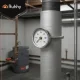 Ruhhy 26557 Bimetallic Pipe Thermometer 0-120°C
