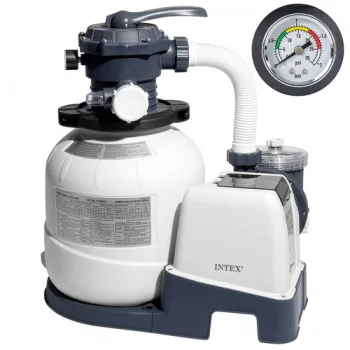Intex 26656 Sand Filter Pump for Pools (7900 l/h, Wi-Fi)