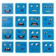 Montessori Logic Game for Kids - Emotion Blocks