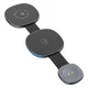 Dudao A11S Foldable 3-in-1 Wireless Charger Compatible with MagSafe, 15W, Black