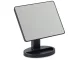 Large Cosmetic Mirror with 16 LED Illumination, Black