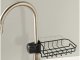 Steel Kitchen Dish Sponge Sink Organiser with Steel Tap Shelf