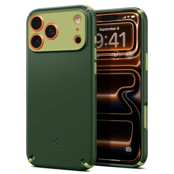 Spigen Nano Pop Hybrid MagSafe Case for iPhone 17 Pro - Green