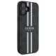 Guess iPhone 16 Case 4G Printed Stripes MagSafe, Black