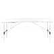 Activfizjo Komfort Folding Massage Table, Aluminum, 2 Sections, White