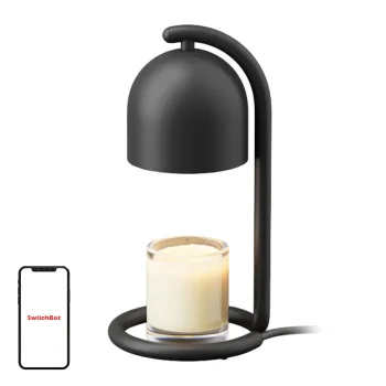 SwitchBot Smart Candle Warmer Lamp, Black