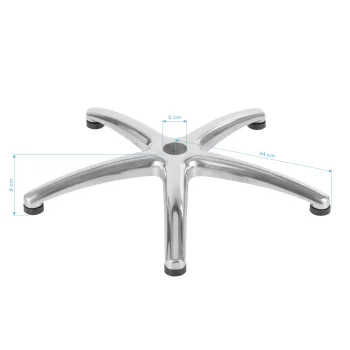 Gabbiano L008 Hairdressing Chair Cross Base