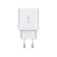 Tech-Protect C20W charger 2x USB-C PD 20W - white