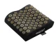 4Fizjo ERGO XL Acupressure Mat with Pillow, Black/Gold