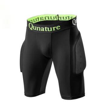 Qunature Ski Hip Protectors - Basic L Skis, Snowboard, Skates - Black
