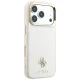 Guess Saffiano Small 4G & Classic Logo MagSafe Case for iPhone 17 Pro Max / 18 Pro Max - Beige