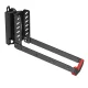 Maclean MC-498 Wall Mount Bike Hanger, up to 35kg, Black