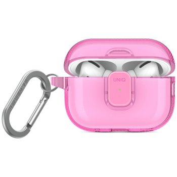 Uniq Glase Pro Case for AirPods Pro 2 Pink