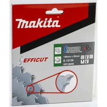 Circular Saw Blade Makita EFFICUT E-12136, 136 x 20 mm, 45T