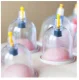 4Fizjo 1169 Fireless Vacuum Cupping Set, 12 pcs