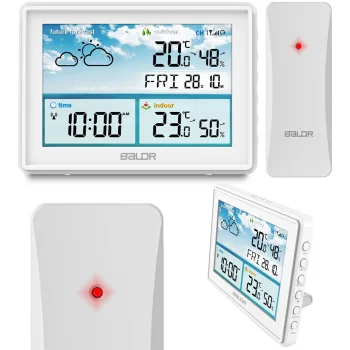 Baldr BD-909 Wireless Weather Station, White