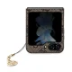 Guess 4G Charms Case for Samsung Galaxy Z Flip5, Brown