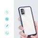 Hybrid Armor Clear 3 in 1 Case for Samsung Galaxy A03s, Blue