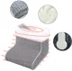 Electric Foot Warmer with 5 Heat Settings, Grey and White