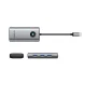 Orico PW11-6P 6-in-1 USB-C Hub (3x USB-A, 1x USB-C, PD, HDMI) - Gray