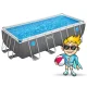 Bestway 561MB Power Steel Frame Pool 488x244x122 cm