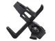 Universal Bottle and Water Cage for Bicycle and Stroller, Black