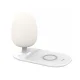 LDNIO Y3 RGB Night Lamp with Qi Wireless Charging Function, white