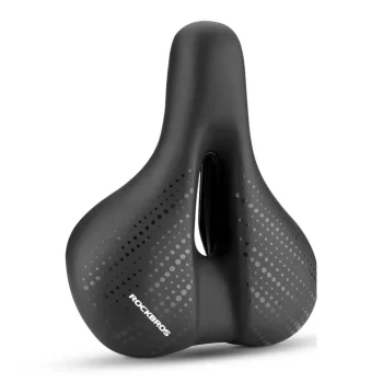 Rockbros 38218916001 MTB Bicycle Saddle, Black