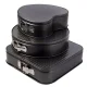 Baking Pan Set 3 pcs, Black