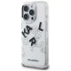 Karl Lagerfeld IML Sketched Graphic Case for iPhone 16 Pro, Clear