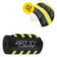 4FIZJO Wrist Wraps 2 pcs, Black/Yellow