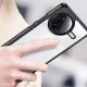 Case for Xiaomi Poco F7 Ultra Outer Space Case with Gel Frame, Black