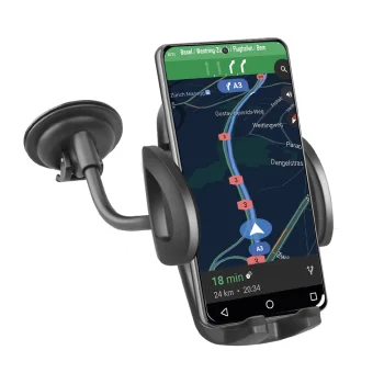 Sbs Smartphone Holder for Windshield up to 6.8", Black