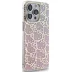 Hello Kitty iPhone 15 Pro Max Case IML Gradient Electrop Crowded Kitty Head, Pink