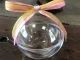 Clear Acrylic Christmas Baubles 8 cm, Shatterproof, 12 pcs