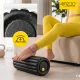 4FIZJO Grooved Massage Roller 30 x 15 cm EPP Foam Black
