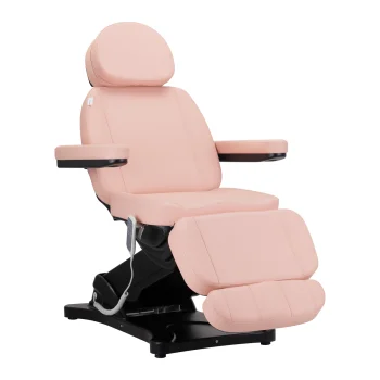 Sillon Classic Electric Beauty Chair, 3 Motors, Pink/Black