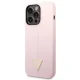 Dėklas Guess Silicone Triangle iPhone 14 Pro 6.1\", violetinis