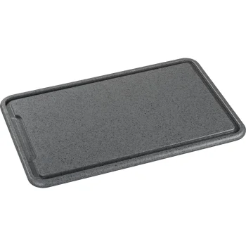 Zassenhaus Plastic Carving Board 42x27cm Dark Grey