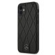 Mercedes MEHCP12SMULBK iPhone 12 mini 5,4\" black hardcase Wave Line