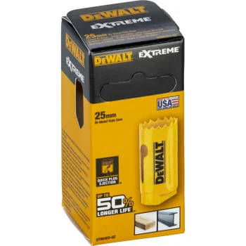 DeWalt DT90303-QZ Bi-Metal Extreme Hole Saw 25 mm