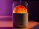 Ultrasonic Air Humidifier and Aroma Diffuser with LED Light, 300 ml