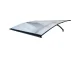 Door Canopy STARKEDACH L-160, 160x100x25 cm, Dark Gray