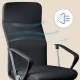 Sofotel Tamar Micro-Mesh Office Chair, Black