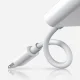 Joyroom S-Y104 Lightning to Lightning / 3.5mm Audio Adapter, White