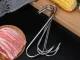 Stainless Steel Sausage and Meat Smoking Hooks, 18 cm (10 pcs.)